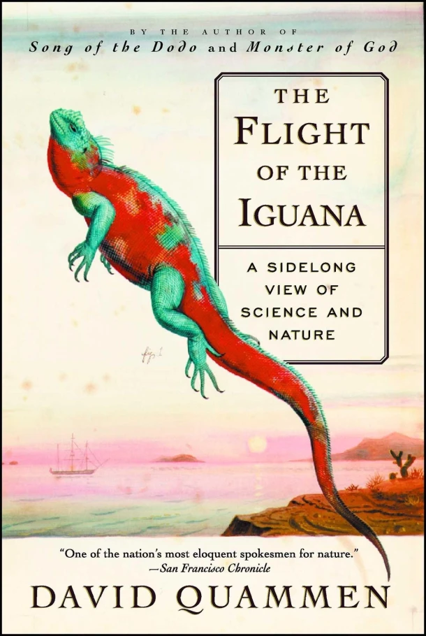 The Flight of the Iguana – David Quammen – boek cover