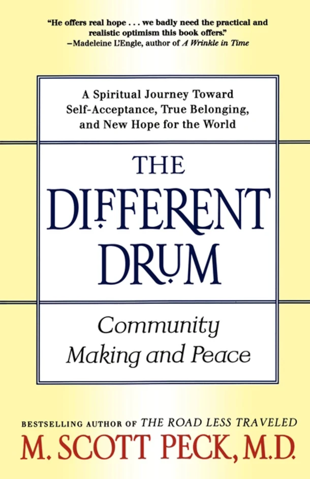The Different Drum – M. Scott Peck – boek cover