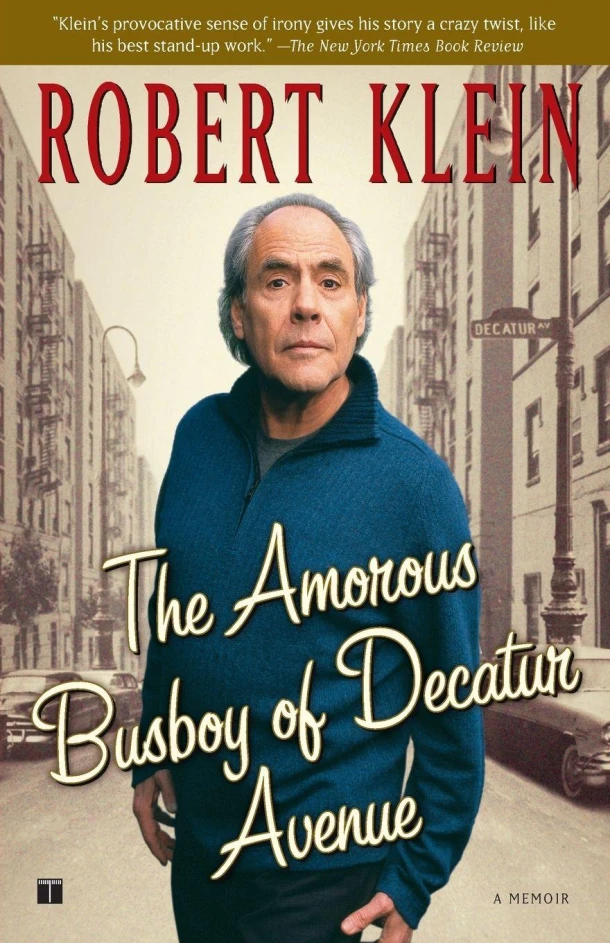 The Amorous Busboy of Decatur Avenue – Robert Klein – boek cover