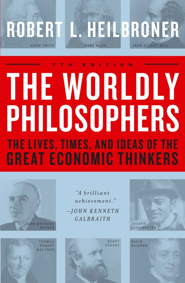 The Worldly Philosophers – Robert L. Heilbroner – boek cover