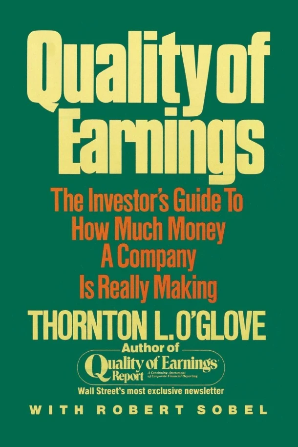 Quality of Earnings – Thornton L. O‘glove – boek cover