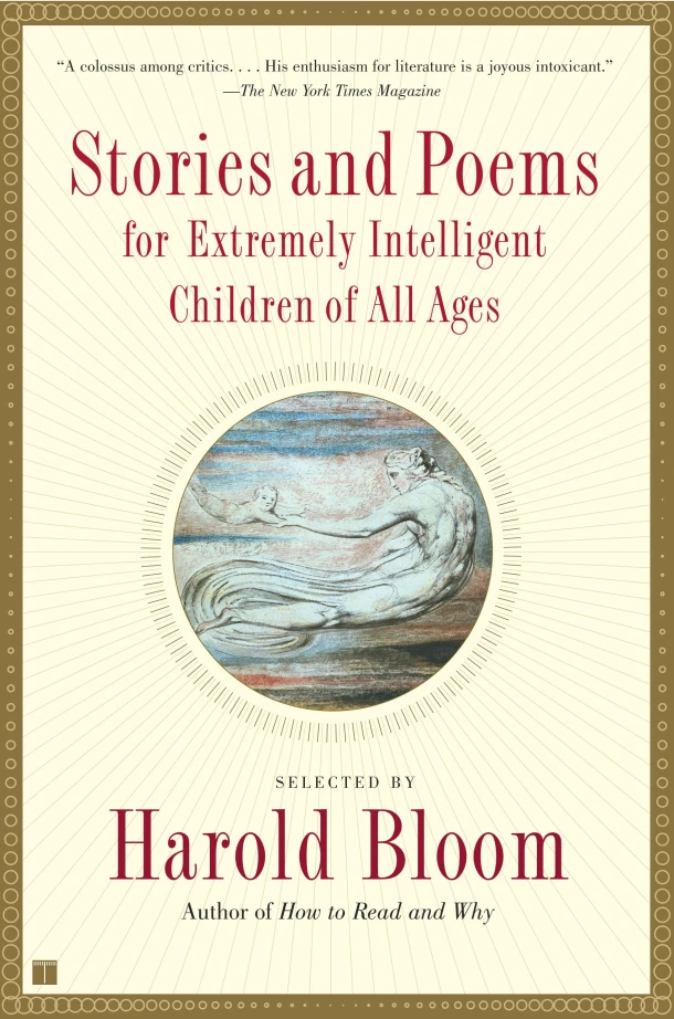 Stories and Poems for Extremely Intelligent Children of All Ages – Harold Bloom – boek cover