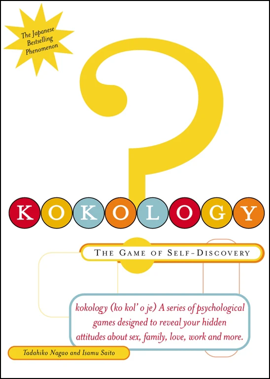 Kokology: the Game of Self-Discovery – Tadahiko Nagao – boek cover