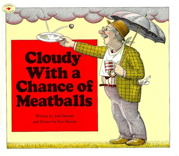 Cloudy with a Chance of Meatballs – Judi Barrett – boek cover