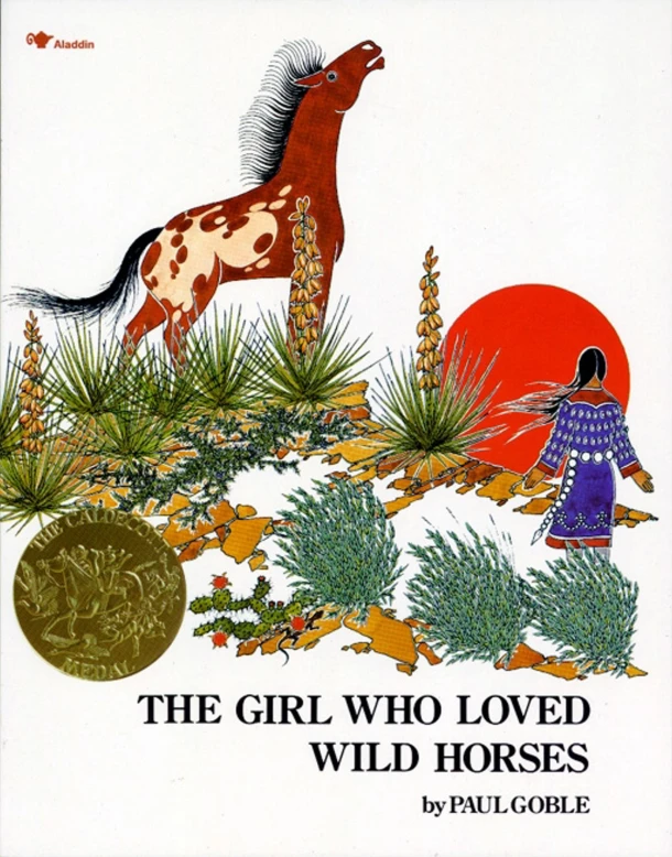GIRL WHO LOVED WILD HORSES 2/E – Paul Goble – boek cover