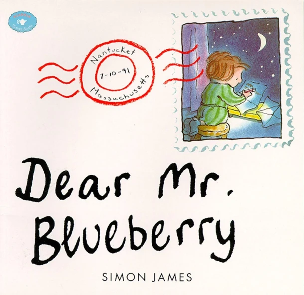 Dear Mr. Blueberry – Simon James – boek cover
