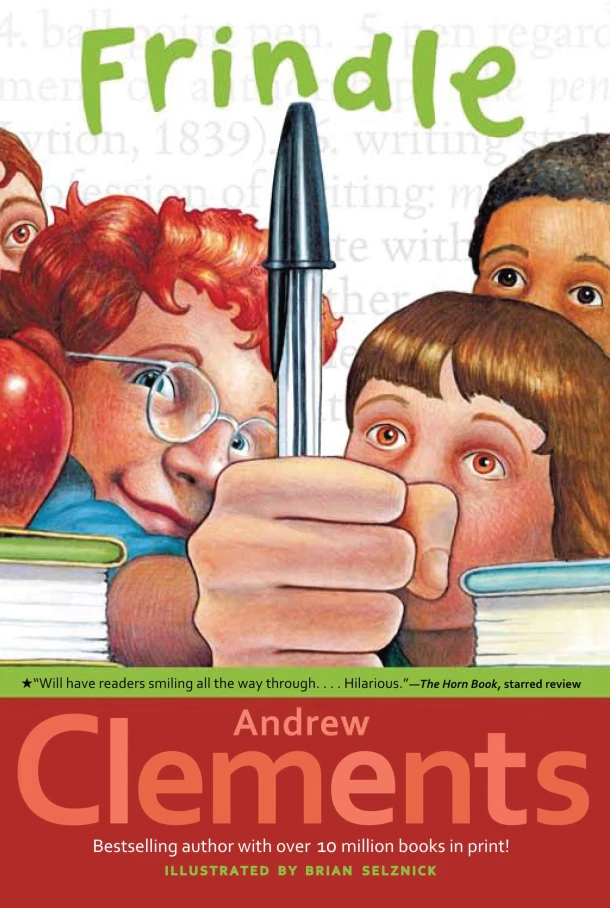 Frindle – Andrew Clements – boek cover
