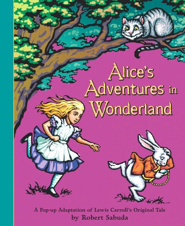Alice's Adventures in Wonderland – Robert Sabuda – boek cover