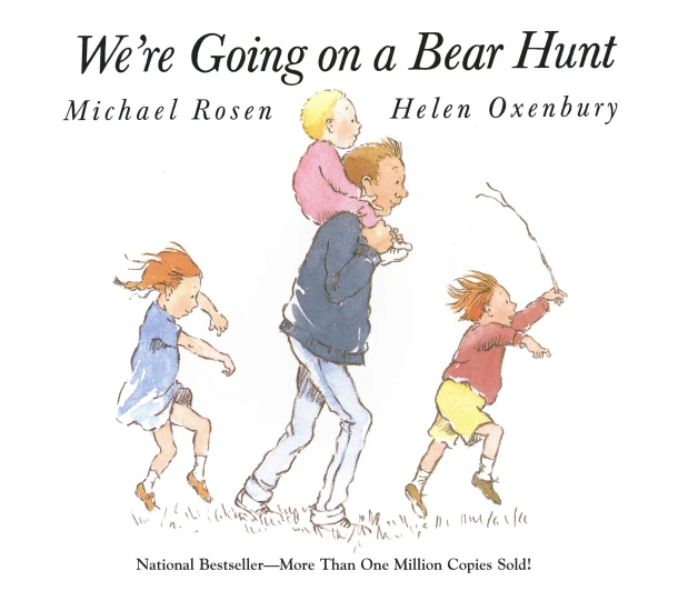 We're Going on a Bear Hunt – Michael Rosen – boek cover