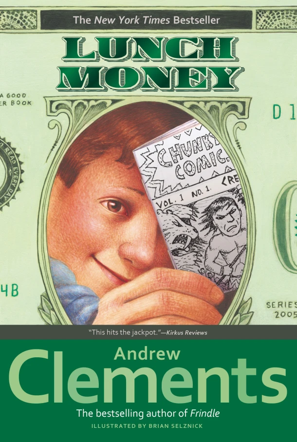 Clements, A: Lunch Money – Andrew Clements – boek cover