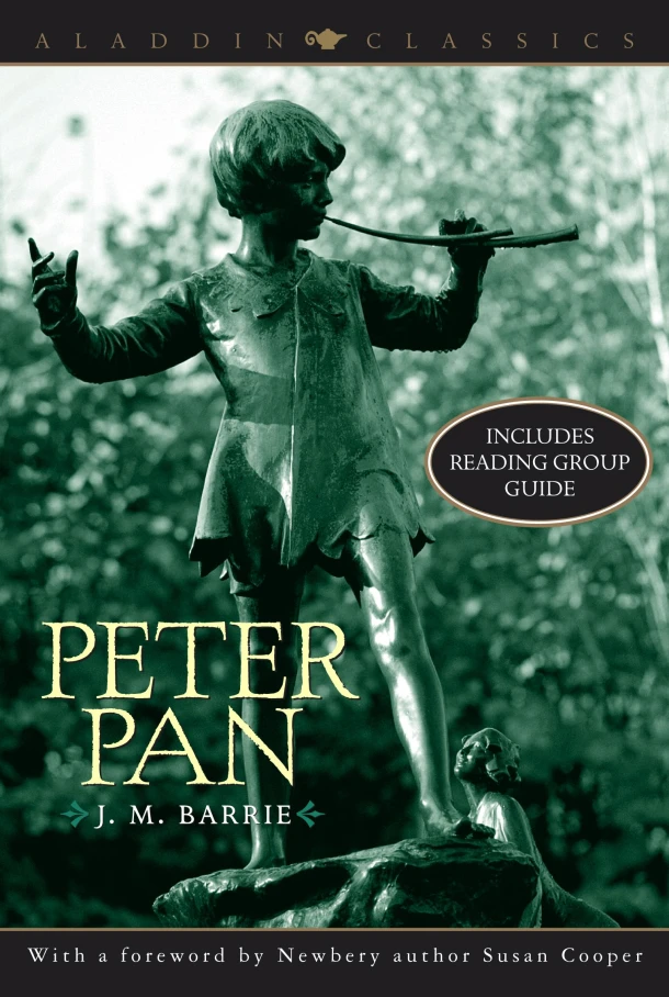 Peter Pan – J. M. Barrie – boek cover