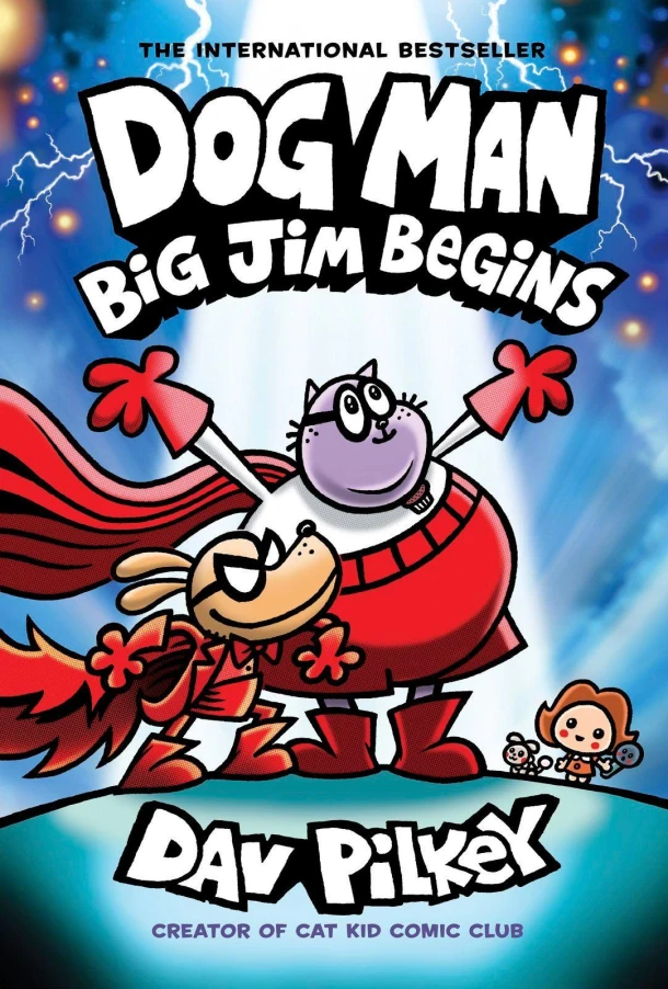 Dog Man 13: Big Jim Begins – Dav Pilkey – boek cover