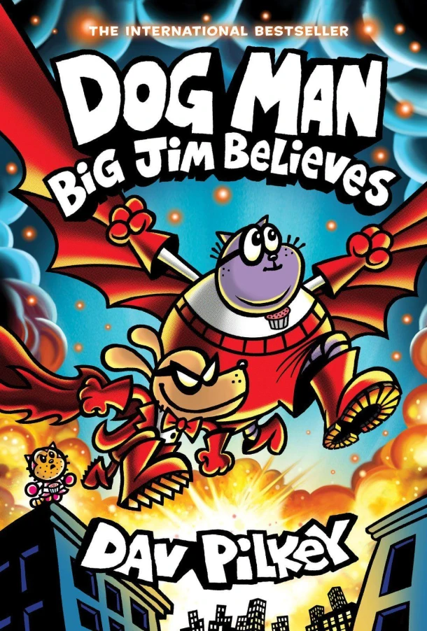 Dog Man 14: Big Jim Believes – Dav Pilkey – boek cover