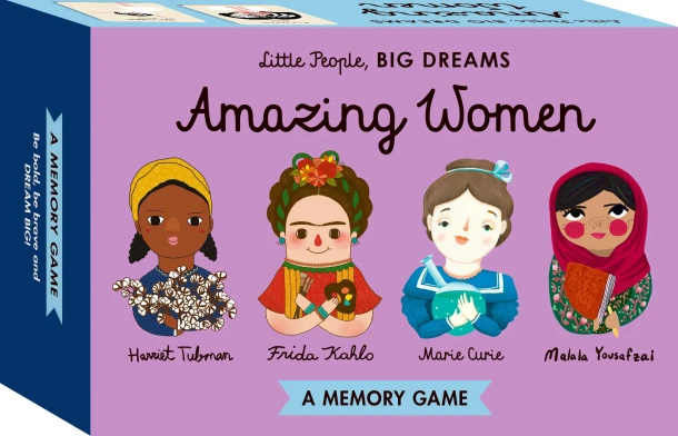 Little People, BIG DREAMS Amazing Women Memory Game – boek cover
