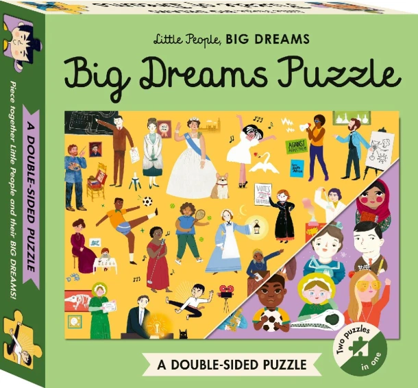 Little People, BIG DREAMS Puzzle – boek cover