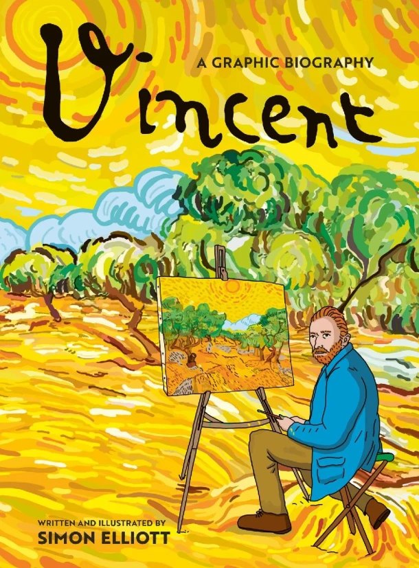 Vincent: A Graphic Biography – Simon Elliott – boek cover