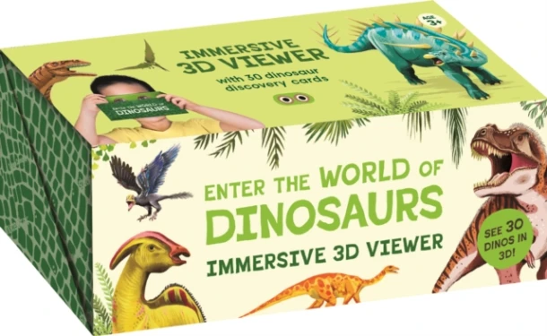 Enter the World of Dinosaurs – boek cover
