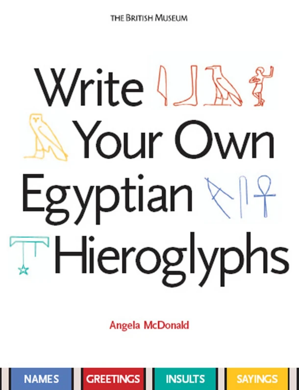 Write Your Own Egyptian Hieroglyphs – boek cover