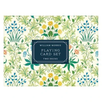 William Morris Playing Card Set – Galison – boek cover