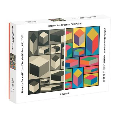 Moma Sol Lewitt 500 Piece 2-Sided Puzzle – boek cover