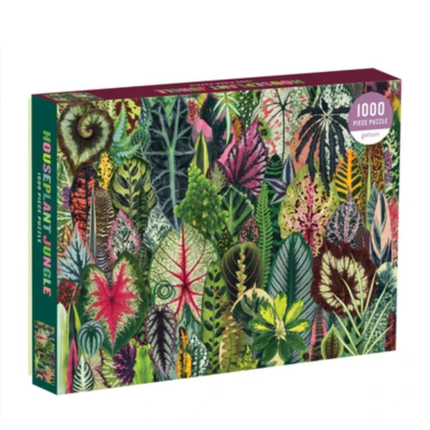 Houseplant Jungle 1000 Piece Puzzle – Galison – boek cover