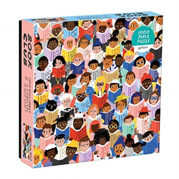 Book Club 1000 Piece Puzzle In a Square Box – Carolyn Suzuki – boek cover
