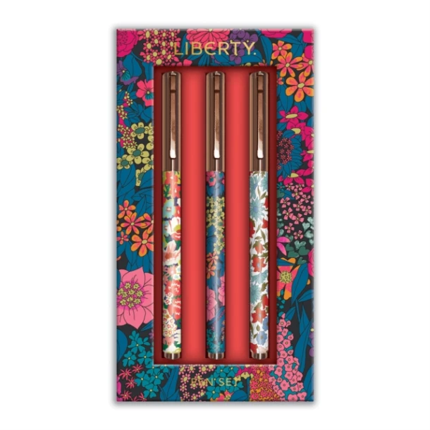 Liberty London Floral Everyday Pen Set – Galison – boek cover