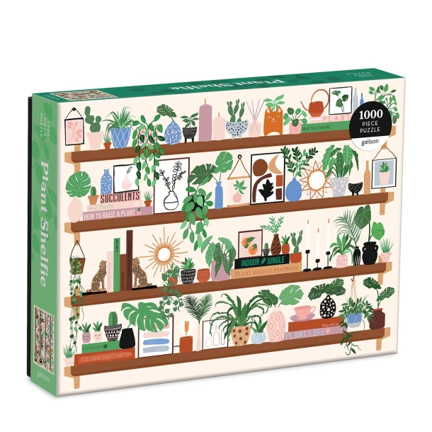 Plant Shelfie 1000 Piece Puzzle – boek cover
