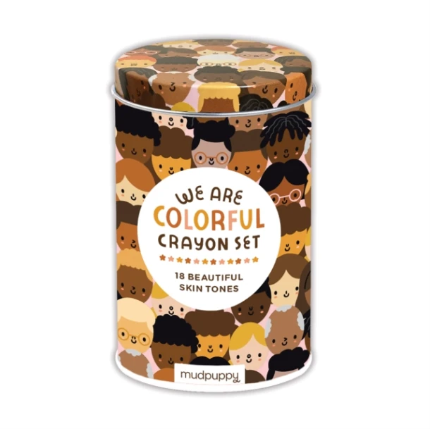 We Are Colorful Skin Tone Crayon Set – Courtney Ahn – boek cover