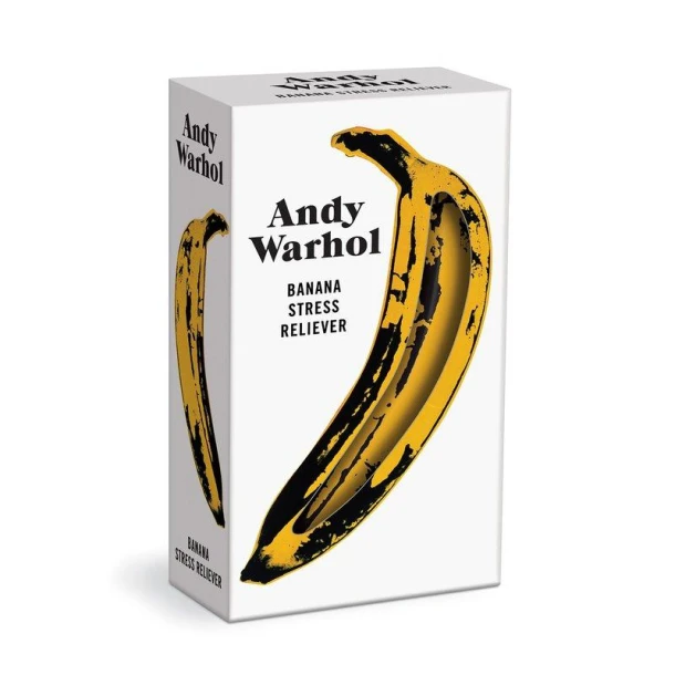 Warhol Banana Stress Reliever – Galison – boek cover