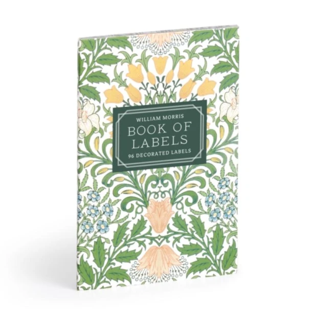 William Morris Book of Labels – boek cover
