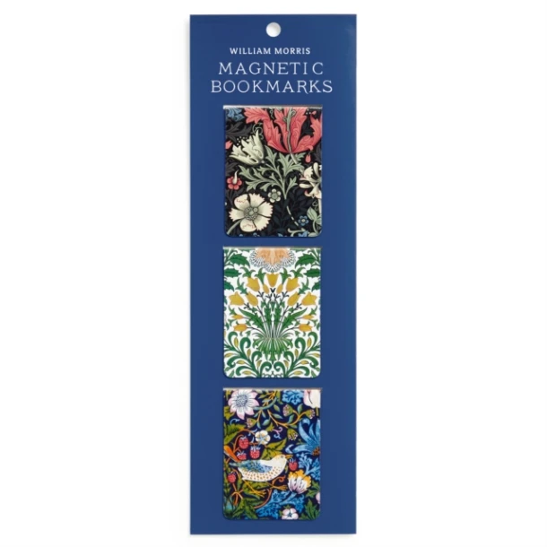 William Morris Magnetic Bookmark Set – Galison – boek cover