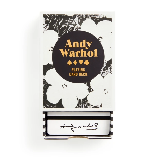 Warhol Pop Art Playing Card Deck – Galison – boek cover