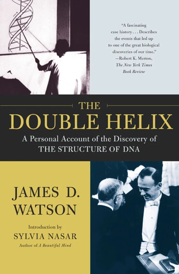 The Double Helix: A Personal Account of the Discovery of the Structure of DNA – James D. Watson – boek cover