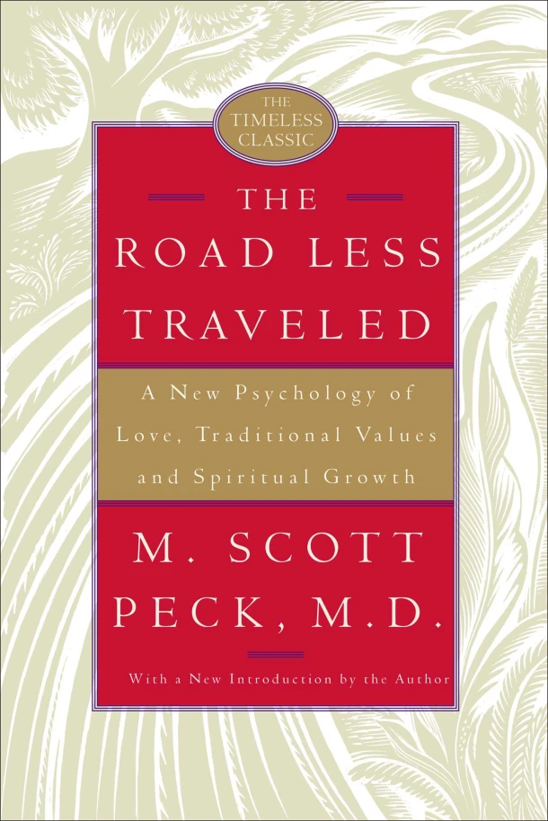 The Road Less Traveled, 25th Anniversary Edition – M. Scott Peck – boek cover