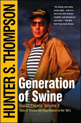 Generation of Swine – Hunter S. Thompson – boek cover