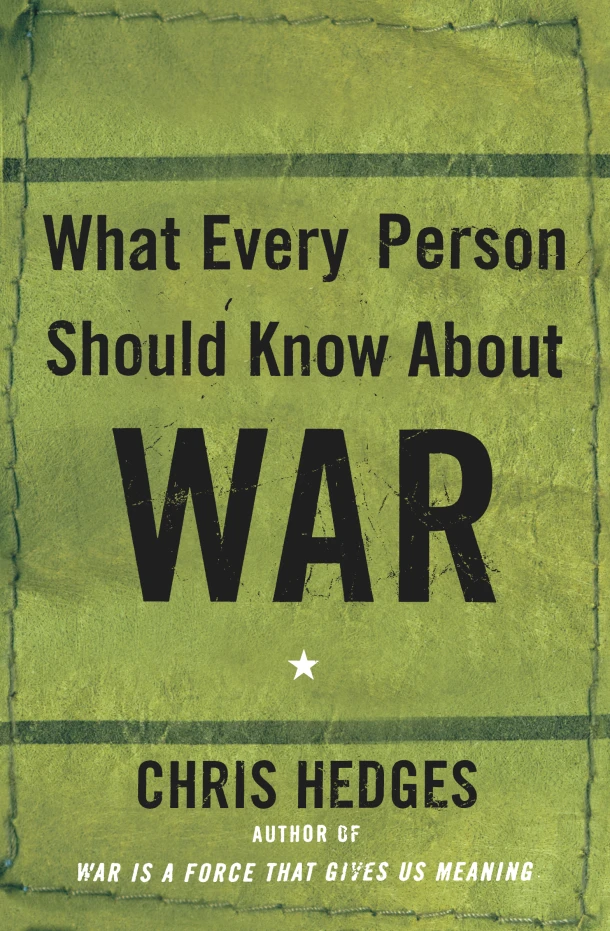 What Every Young Person Should Know – HEDGES – boek cover