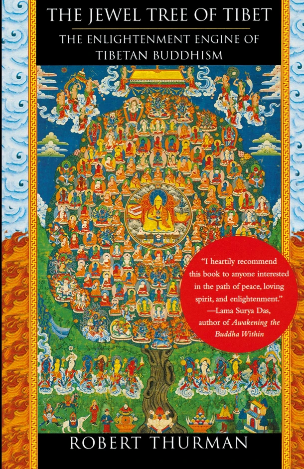 The Jewel Tree of Tibet – Robert Thurman – boek cover