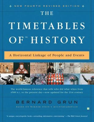 The Timetables of History – Bernard Grun – boek cover