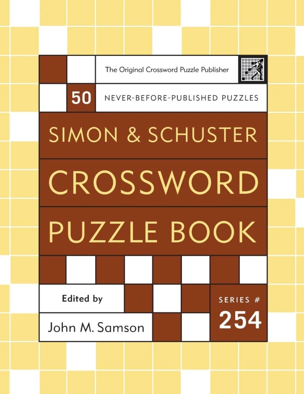 Simon and Schuster Crossword Puzzle Book #254 – John M. Samson – boek cover