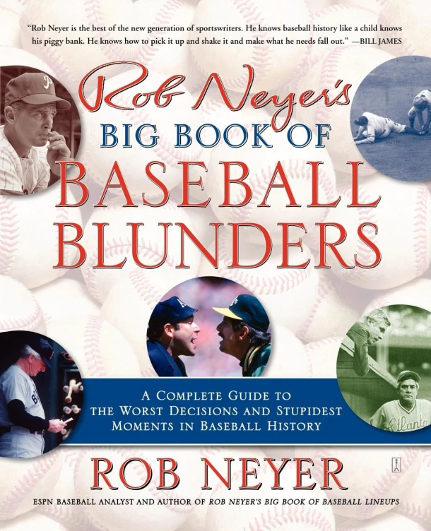 Rob Neyer's Big Book of Baseball Blunders – Rob Neyer – boek cover