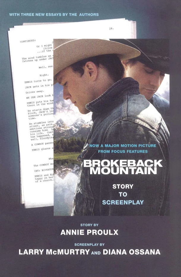 Brokeback Mountain: Story to Screenplay – Annie Proulx – boek cover