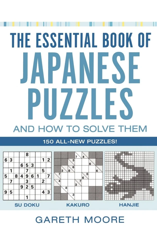 The Essential Book of Japanese Puzzles and How to Solve Them – Gareth Moore – boek cover