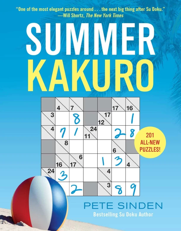 Summer Kakuro – Pete Sinden – boek cover