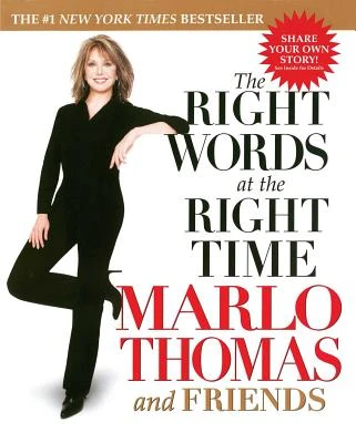 Right Words at the Right Time – Marlo Thomas – boek cover