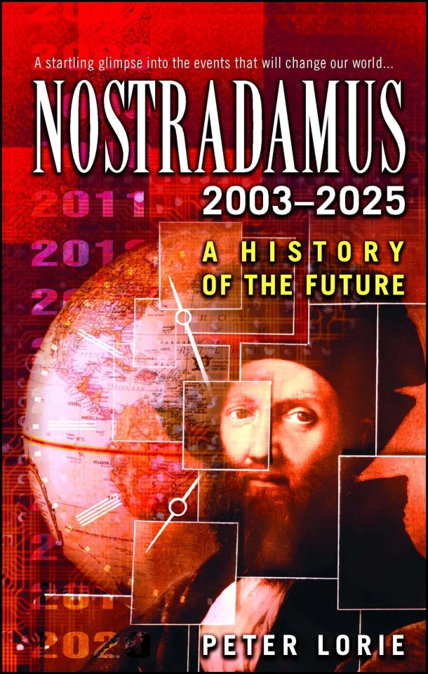 Nostradamus 2003-2025 – Peter Lorie – boek cover