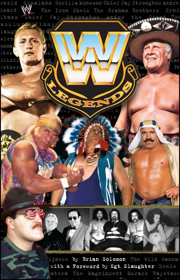 Wwe Legends – Brian Solomon – boek cover