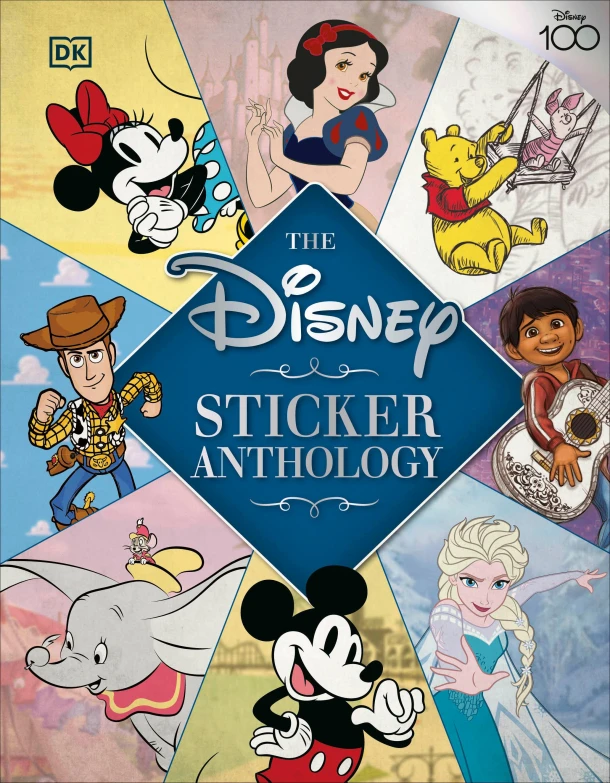 The Disney Sticker Anthology – boek cover
