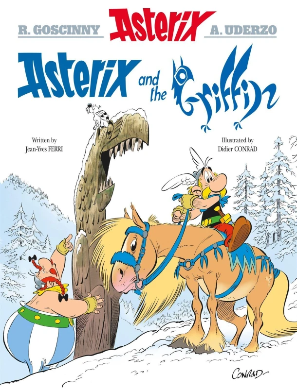 Asterix: Asterix and the Griffin – jean-yves ferri – boek cover