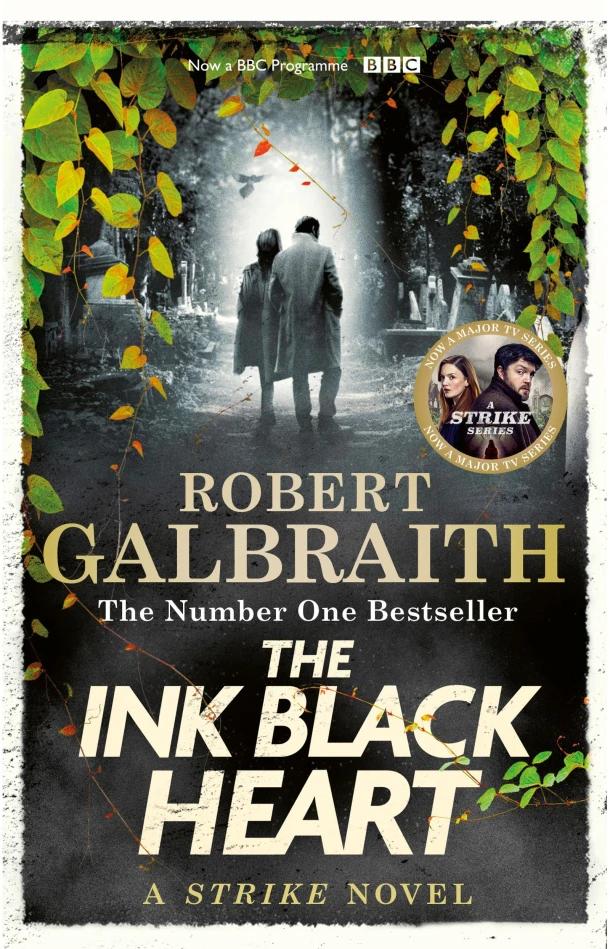 The Ink Black Heart – Robert Galbraith – boek cover